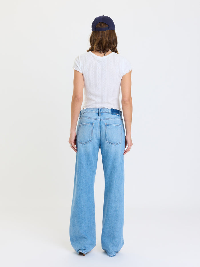 2k Mid Rise Relaxed Baggy Pant in Pulse