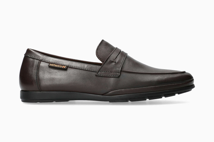 Mephisto Alexis N Moccasin Dark Brown