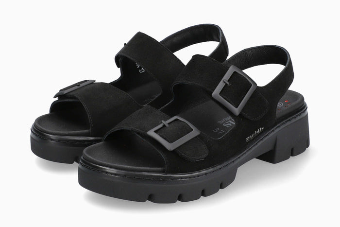 Mobils Amira Black Women's Sandal