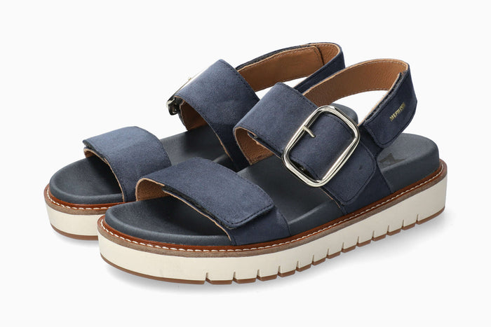 Mephisto Belona Women's Sandal Jeans Blue