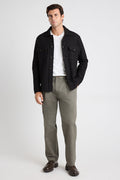 Boiled Wool Overshirt