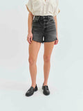 Bottom Line High Rise Short in Raven Vintage