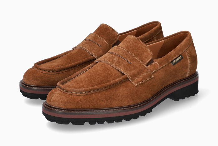 Mephisto Buck Moccasin Brown