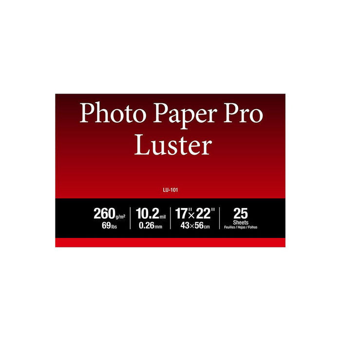 Canon 17x22" Pro Luster - 25 Sheets