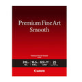 Canon 8.5x11" Premium Fine Art Smooth - 25 Sheets