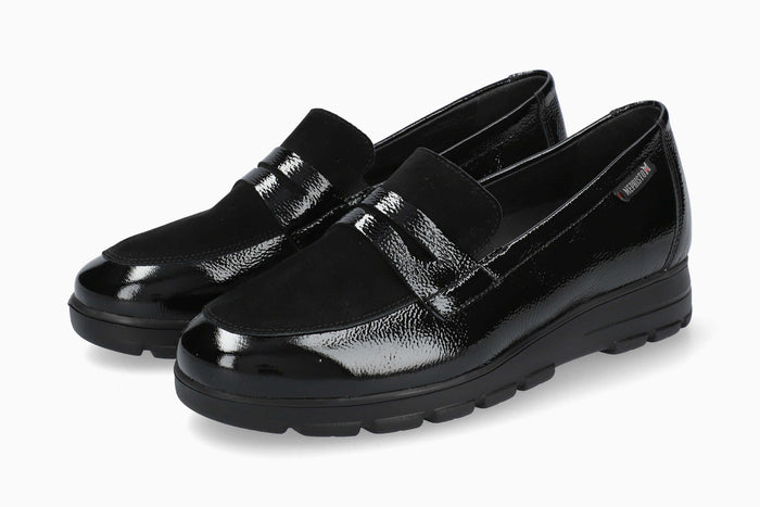 Carima Mephisto Women's Slip Ons Black Side
