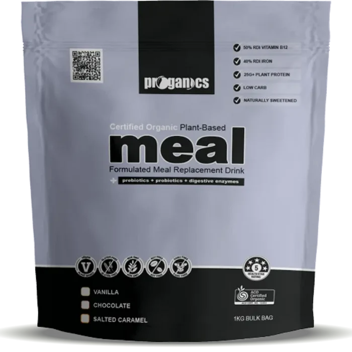 Certified Organic Meal Replacement Shake Bulk 1kg