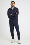 Comfort Fleece Sweatpants - navy blue
