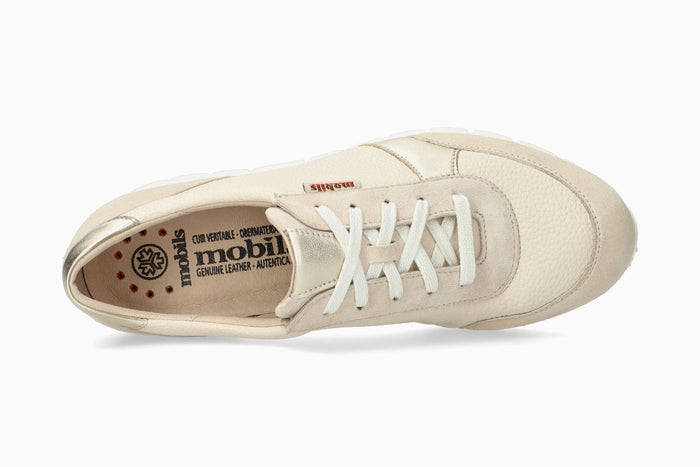 Mobils Women's Sneaker Dalilha Light Sand Top