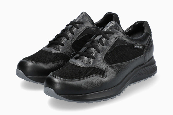 Mephisto Davis Black Men's Sneaker