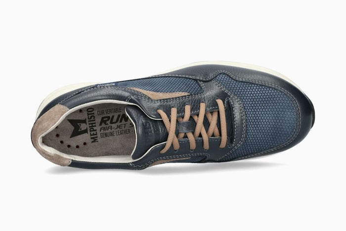 Mephisto Davis Men's Sneaker Navy Top