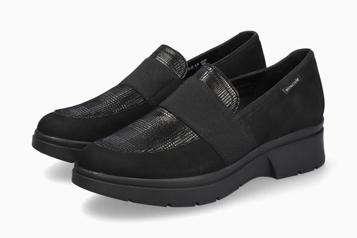 Debby Mephisto Women's Slip Ons Black Side