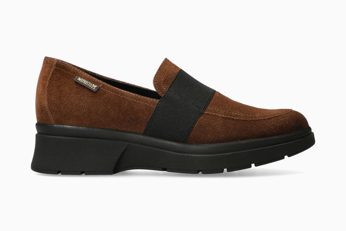 Debby Mephisto Women's Slip Ons Brown