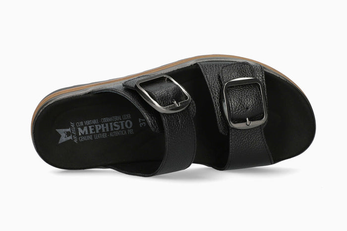 Mephisto Women's Sandal Deria Black Top