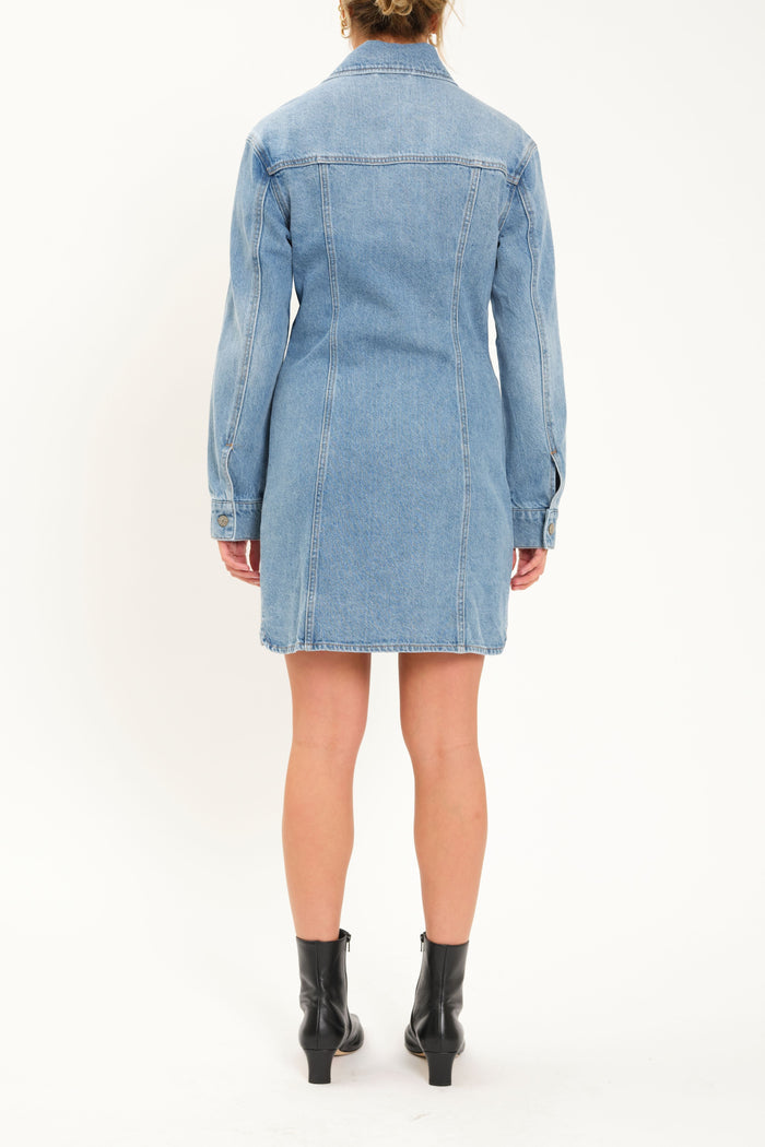 Dolly Denim Dress in That Girl