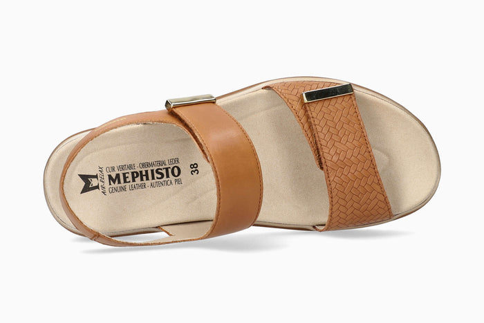 Dominica Mephisto Women's Sandals Brandy Top