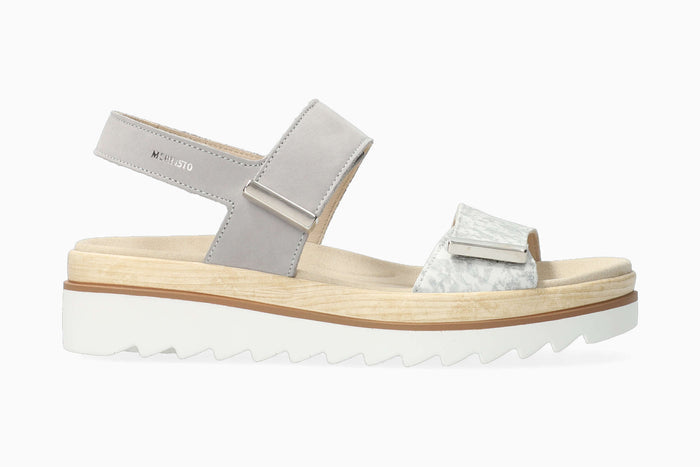 Dominica Mephisto Women's Sandals Light Grey