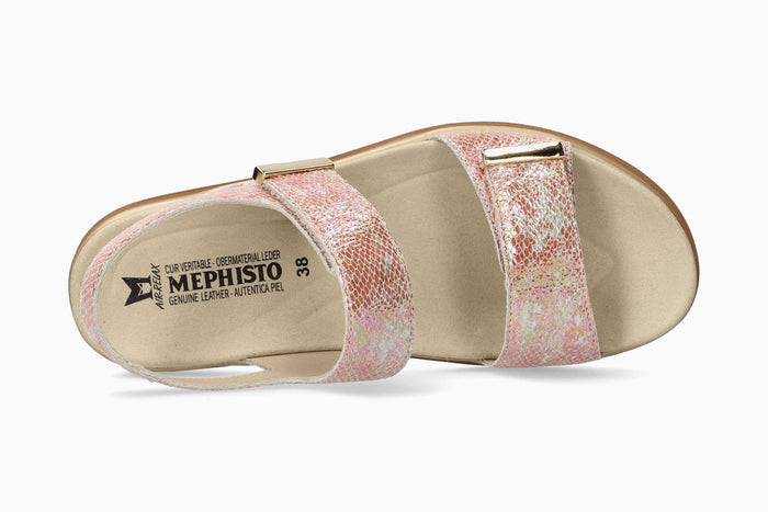 Mephisto Women's Sandal Dominica Rosewood Top
