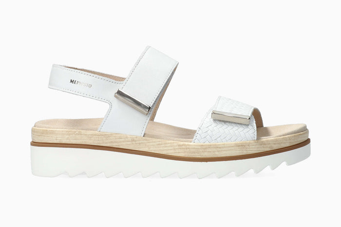 Dominica Mephisto Women's Sandals White