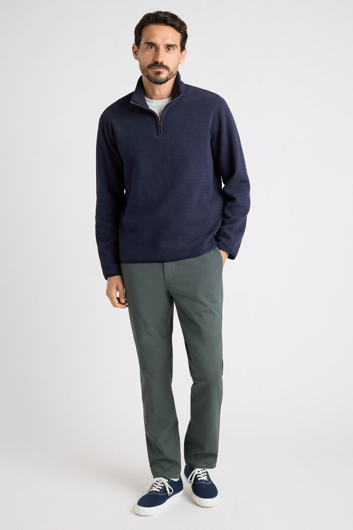 Double Knit Quarter Zip