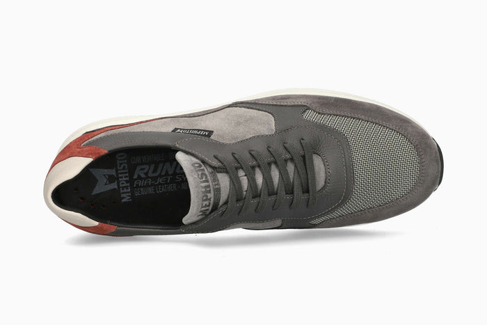 Mephisto Men's Sneaker Driss Graphite Top