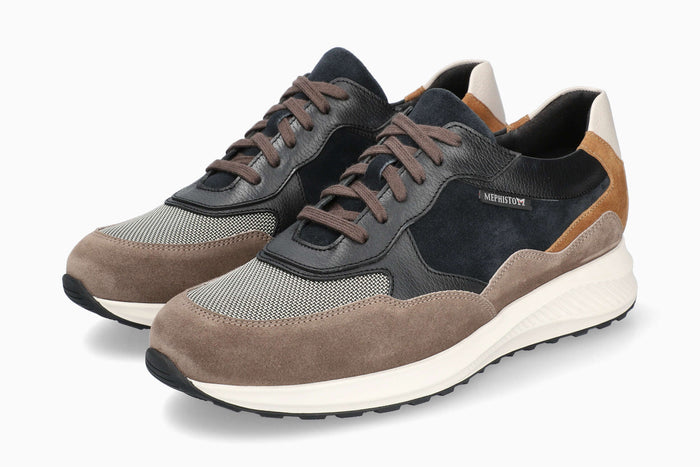 Mephisto Men's Sneaker Driss Warm Grey