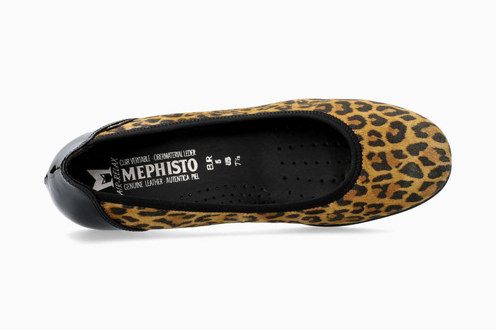 Mephisto Emilie Women's Shoe Dark Brown Top