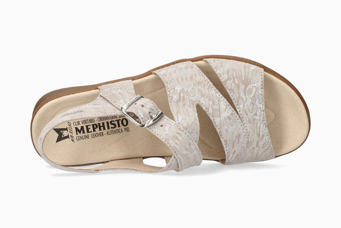 Mephisto Eva Women's Sandal Light Sand Top