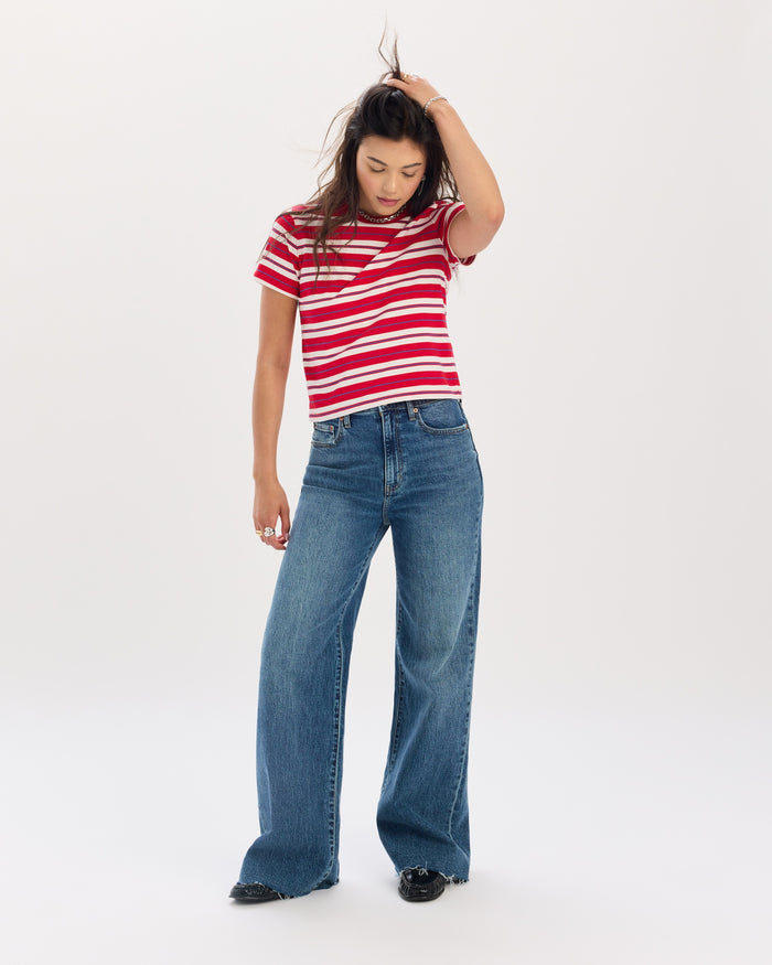 Far Out Wide Leg in Stunner