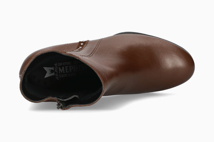 Mephisto Women's Boot Fergy Brown Top