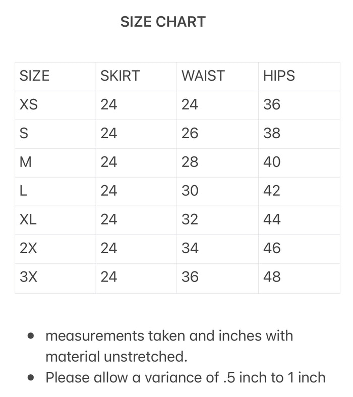 Final Sale 3/4 Length Athletic Skirt - Chocolate