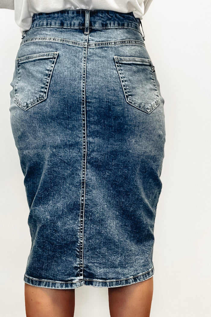 Final Sale Brielle Denim Skirt