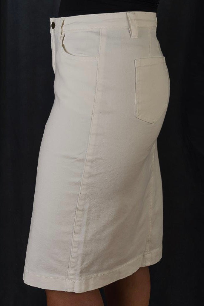 Final Sale Coloured Denim Edit - Ivory