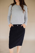 Final Sale Denim Edit - Navy