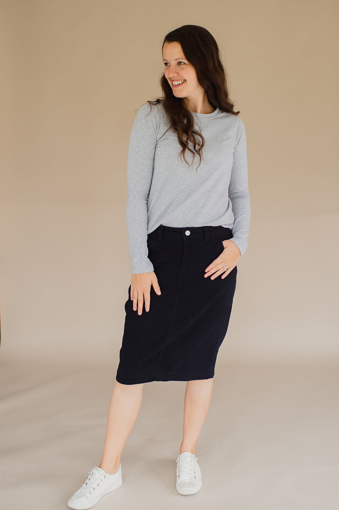 Final Sale Denim Edit - Navy