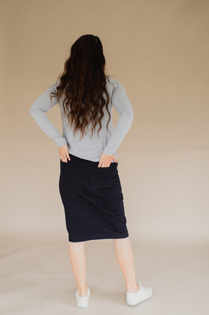 Final Sale Denim Edit - Navy