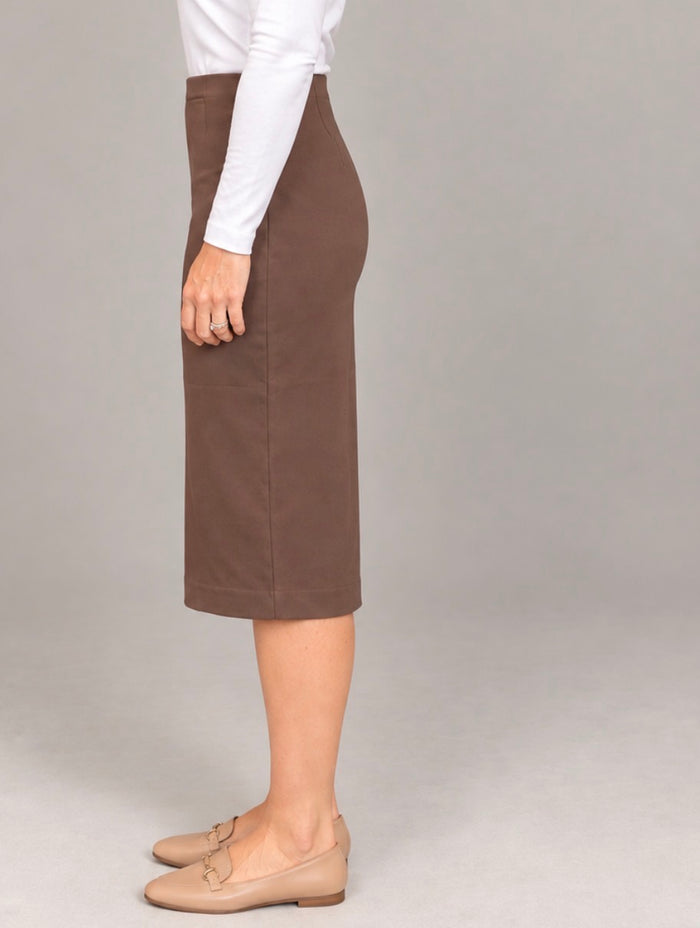 Final Sale Everyday Skirt - Chocolate