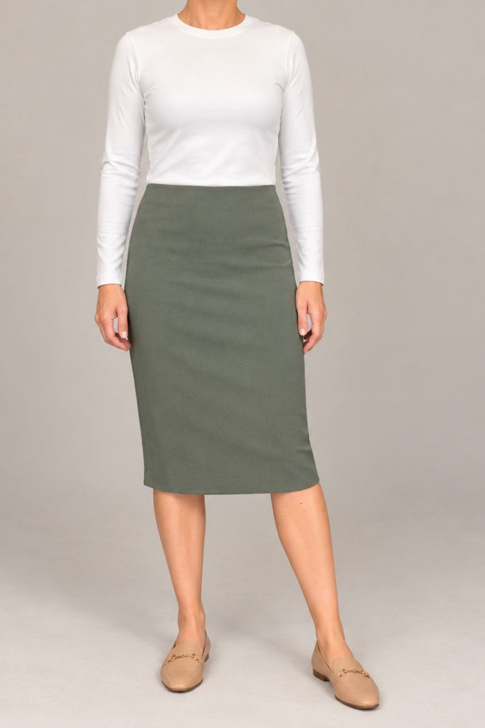 Final Sale Everyday Skirt - Sage Green