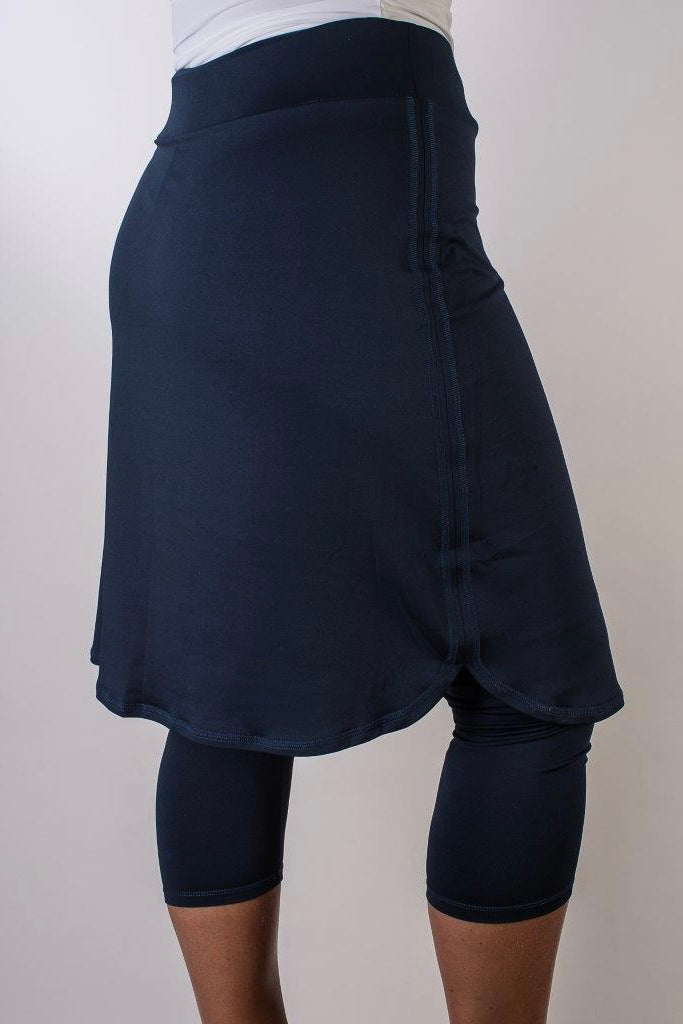 *FINAL SALE* FIT 'N SUBLIME Athletic Skirt - NAVY