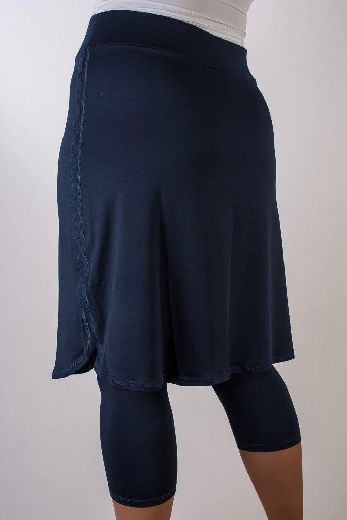 *FINAL SALE* FIT 'N SUBLIME Athletic Skirt - NAVY