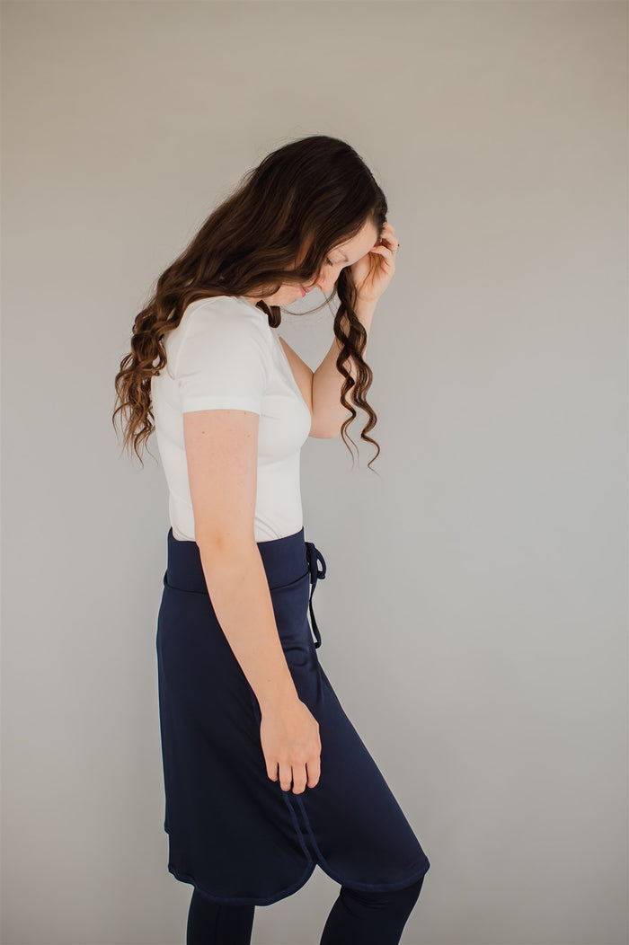 *FINAL SALE* FIT 'N SUBLIME Athletic Skirt - NAVY