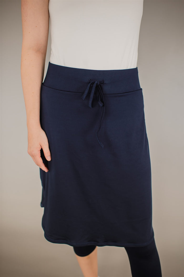 *FINAL SALE* FIT 'N SUBLIME Athletic Skirt - NAVY