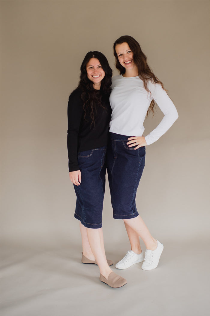 Final Sale Pull-On Style Denim