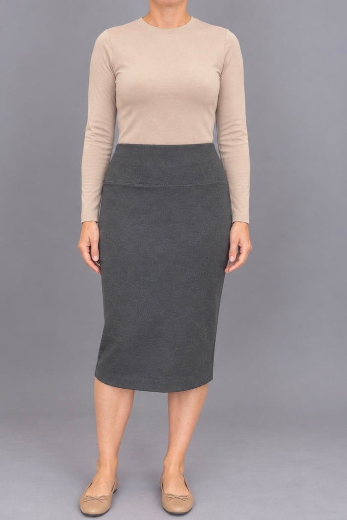 Final Sale The Best Skirt - Charcoal