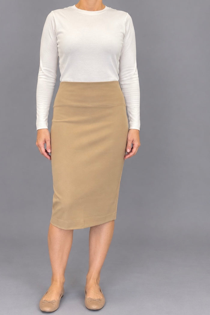 FINAL SALE The Best Skirt - Khaki