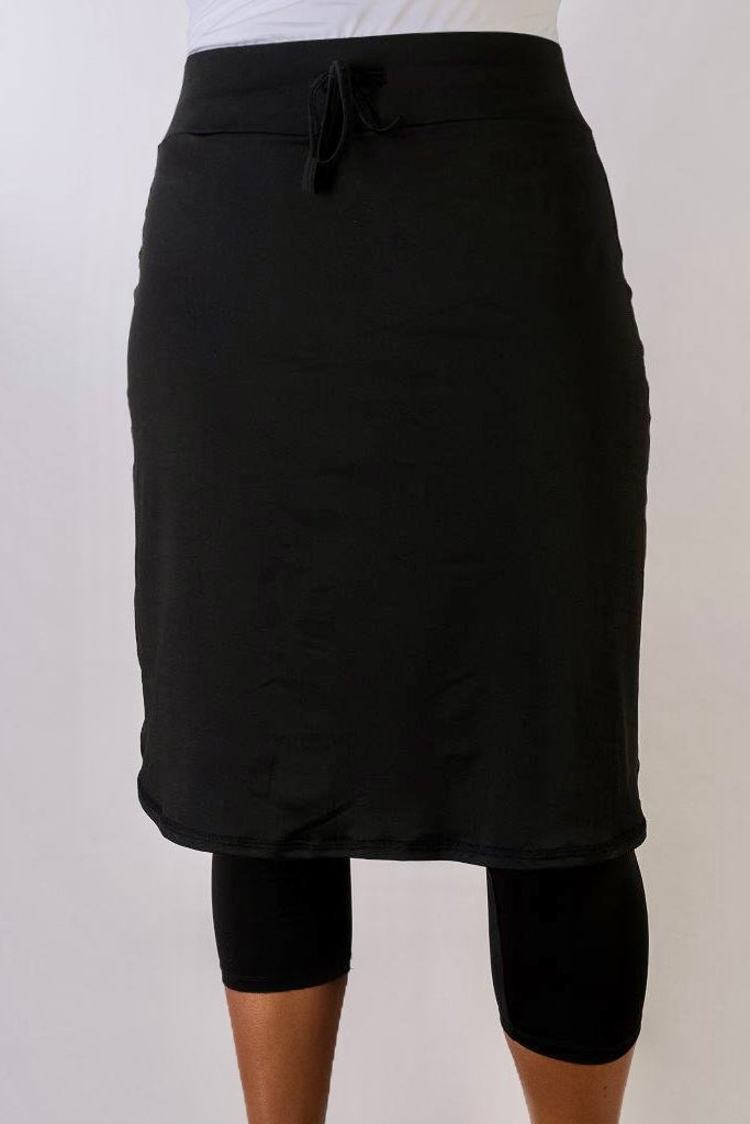 *FINAL SALE*FIT 'N SUBLIME Athletic Skirt - Black