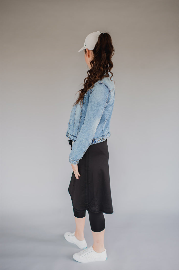 *FINAL SALE*FIT 'N SUBLIME Athletic Skirt - Black