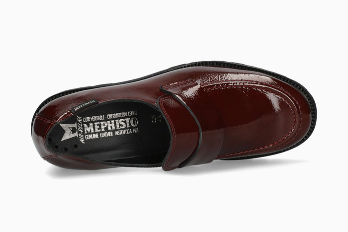 Mephisto Florenza Women's Shoe Oxblood Top