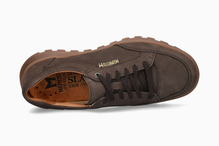 Mephisto Flynn Sneaker Dark Brown