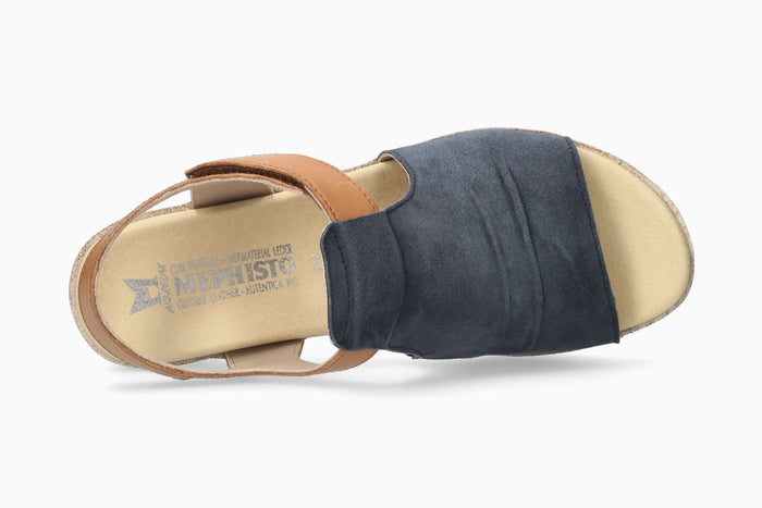 Mephisto Galiane Jeans Blue Women's Sandal Top
